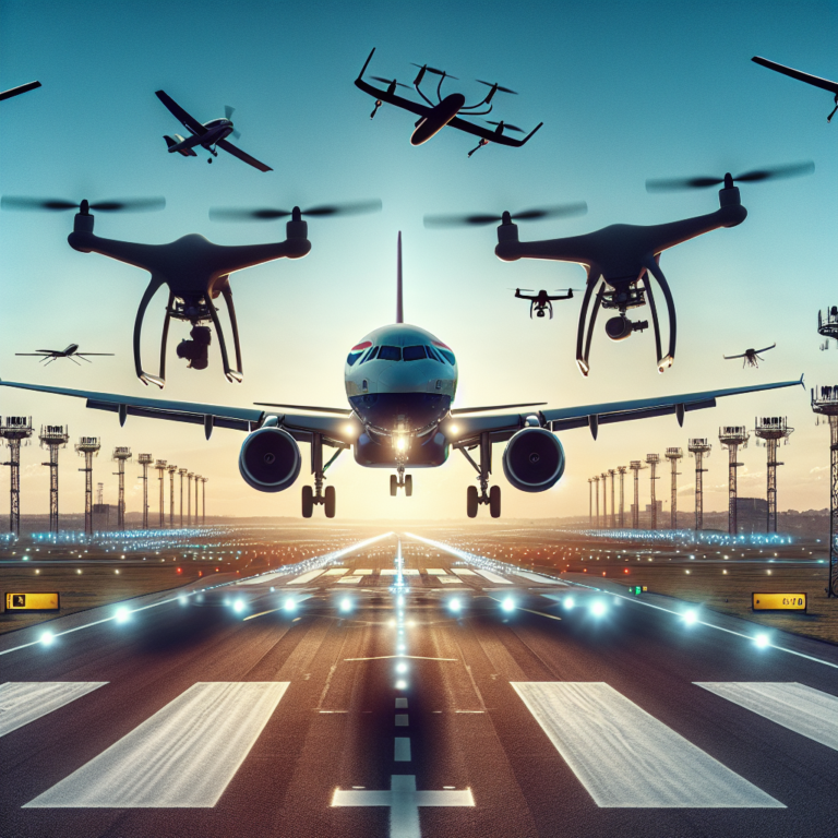British Airways Plane Dodges Drones Near Heathrow