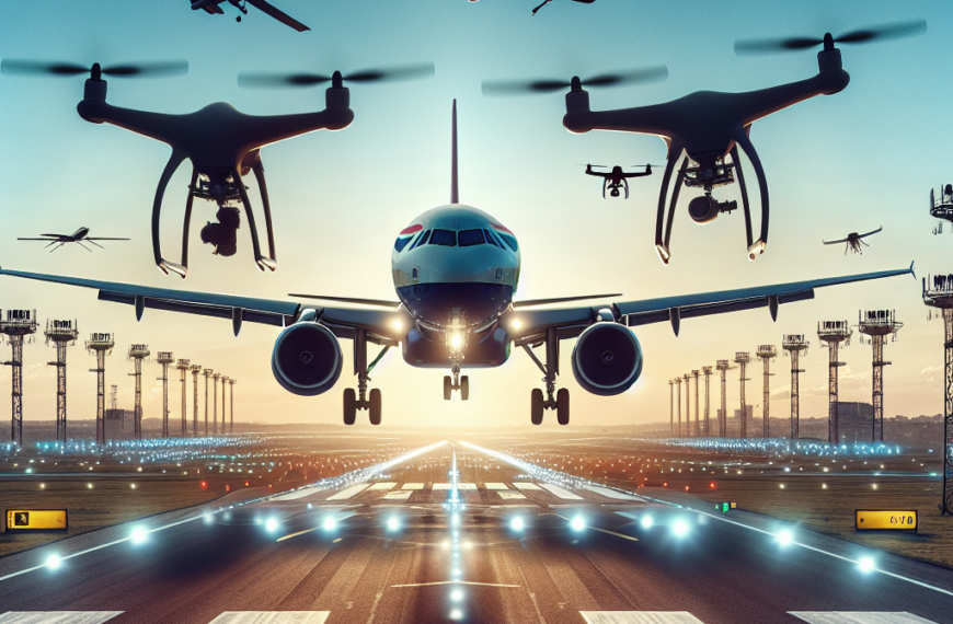 British Airways Plane Dodges Drones Near Heathrow