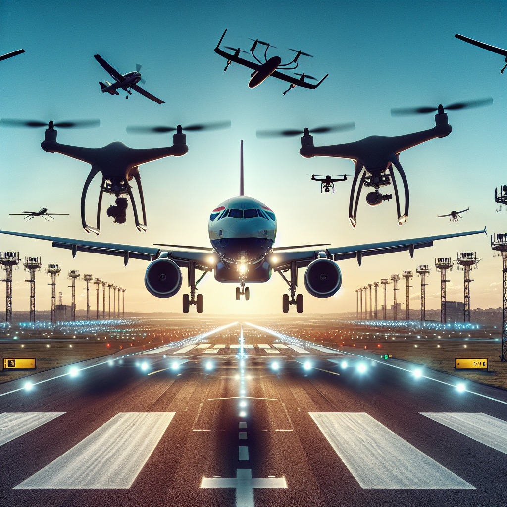 British Airways Plane Dodges Drones Near Heathrow
