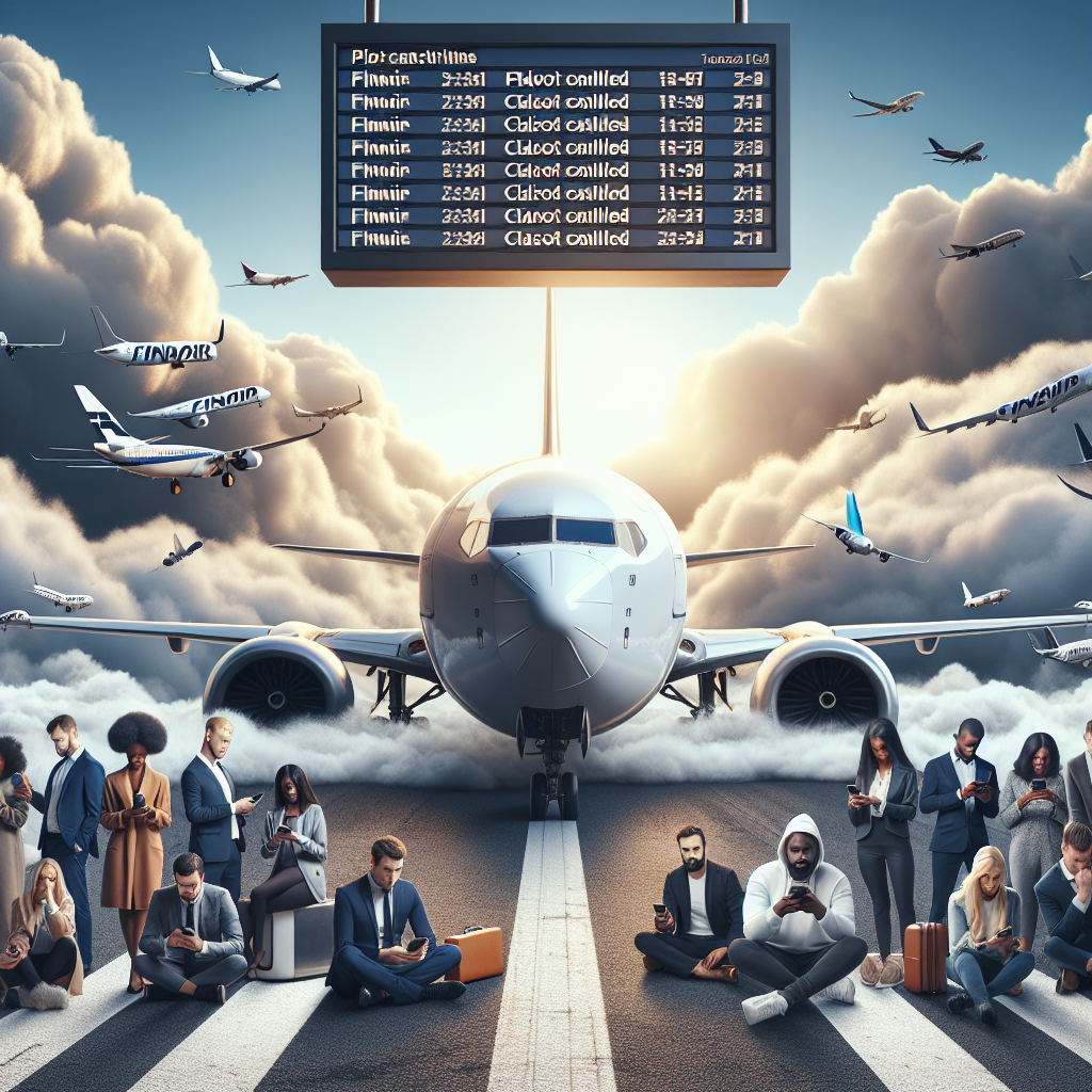 Finnair to Cancel 300 Flights in December Due to Pilot Strike