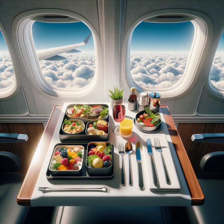 Flying High: A Taste of the Skies – Exploring Airline Meal Innovations