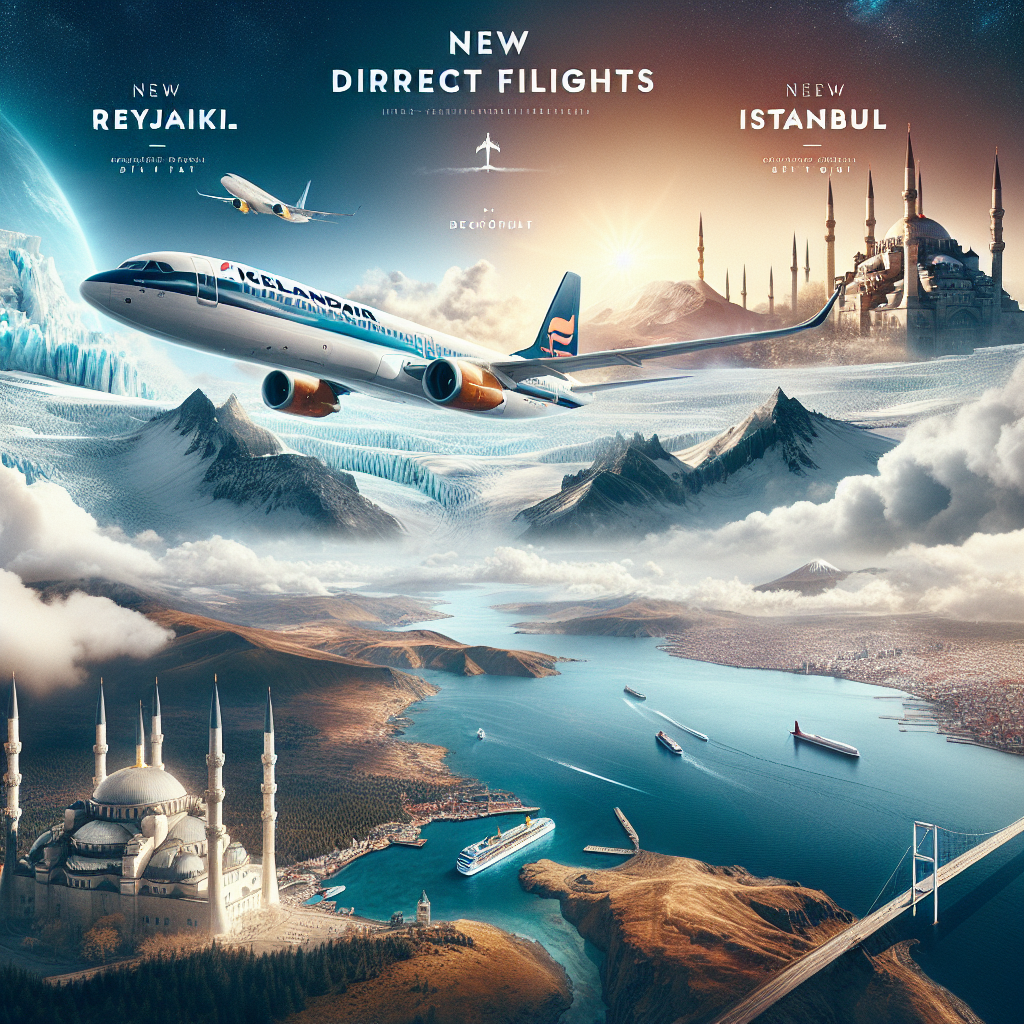 Icelandair Announces Reykjavik-Istanbul Route for September 2025