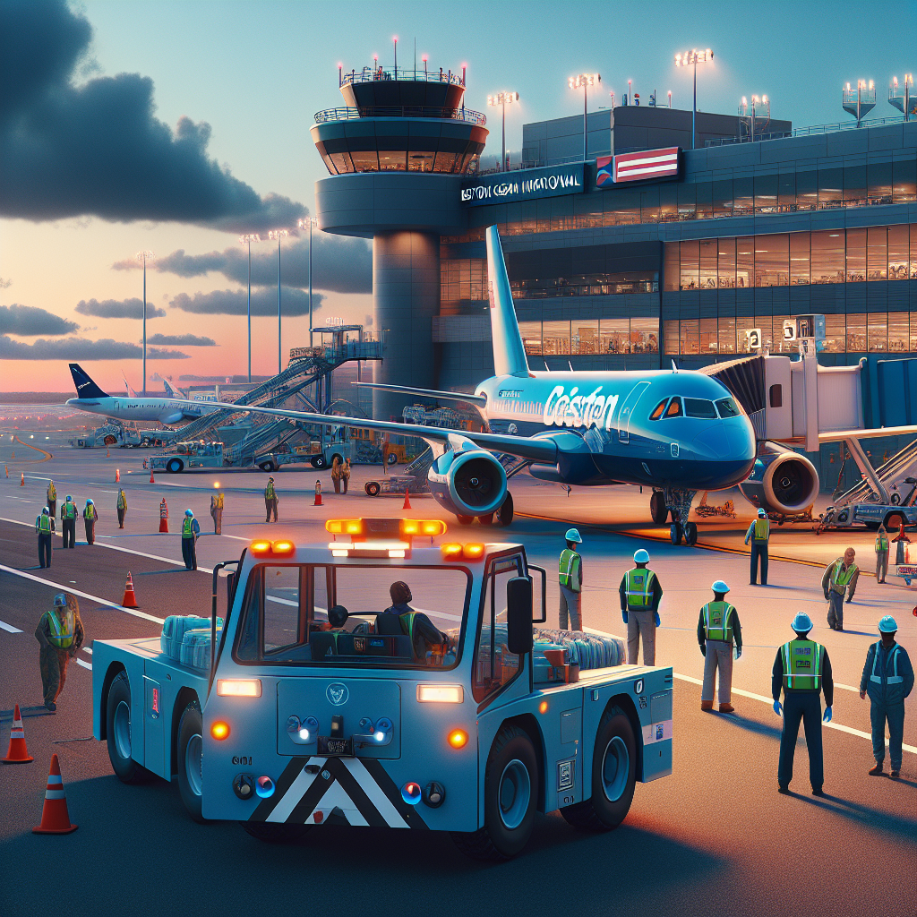 JetBlue A321 Tug Collides with Cape Air Plane, Injuring Pilots