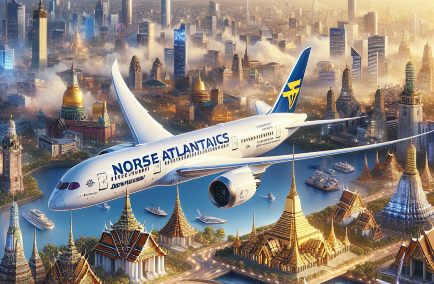 Norse Atlantic Launches New 787 Flights: Stockholm to Bangkok