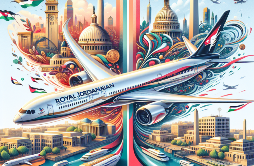 Royal Jordanian Launches New Flights from Amman to DC