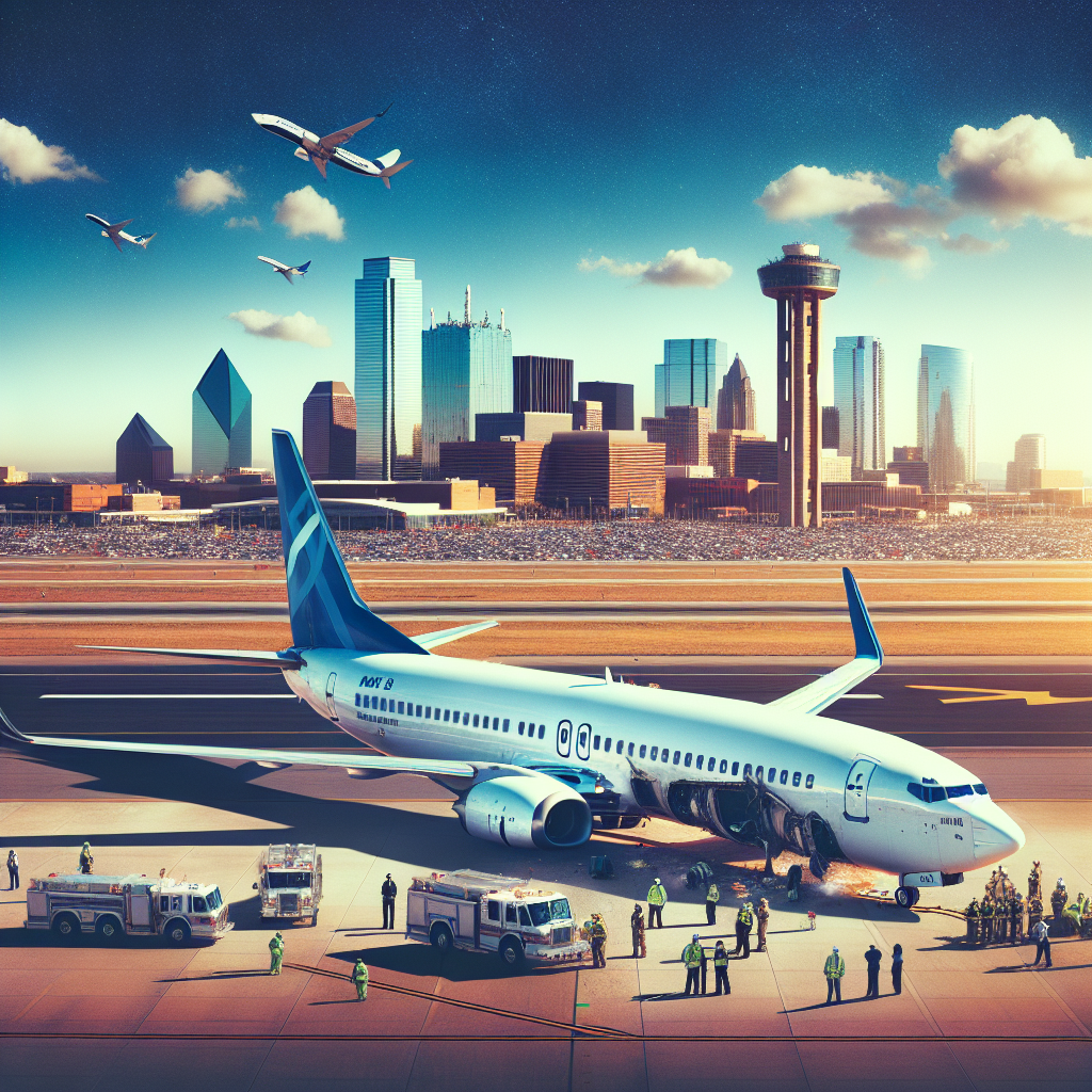 Southwest Flight Hit by Bullet During Dallas Gunfire