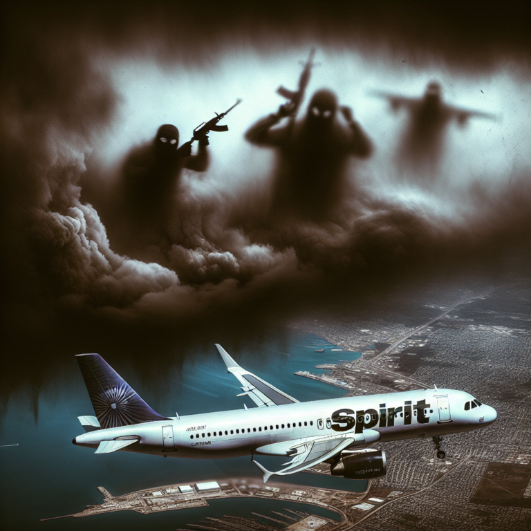 Spirit Airlines Flight Faces Gunfire Landing in Haiti, Attendant Hurt