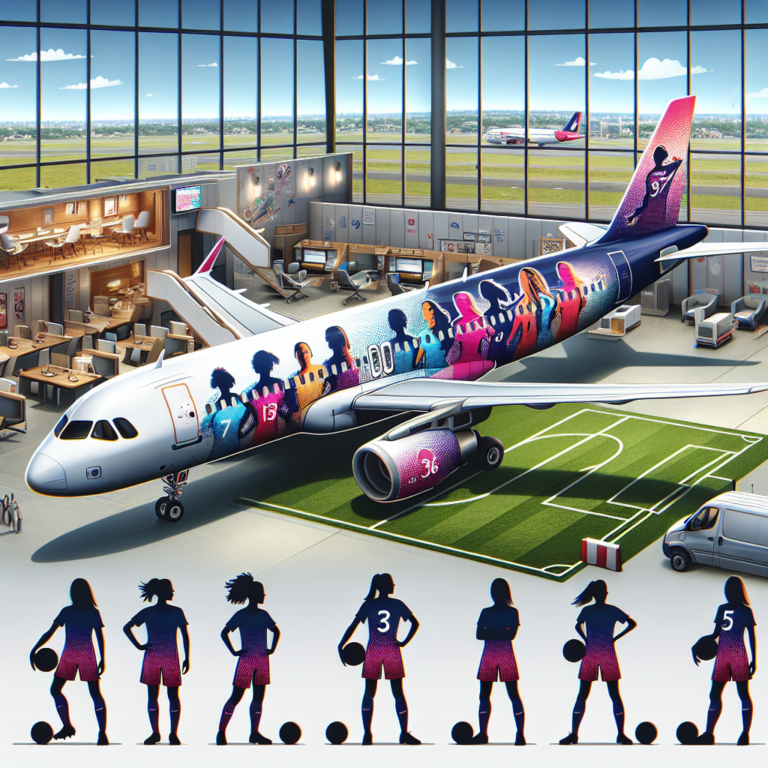 Vueling Launches Special Livery for FC Barcelona Women’s Team