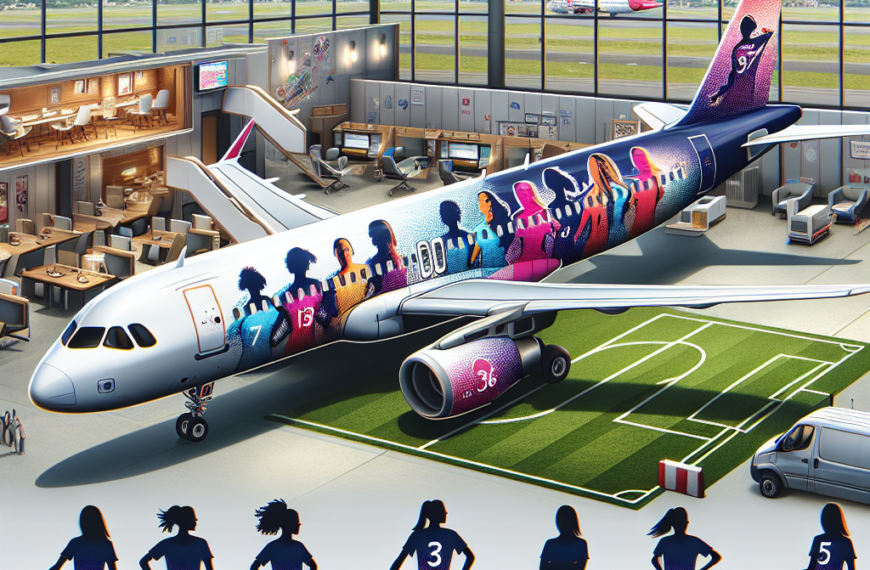 Vueling Launches Special Livery for FC Barcelona Women’s Team