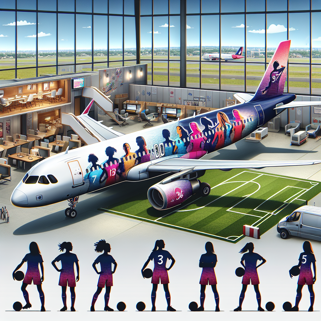 Vueling Launches Special Livery for FC Barcelona Women’s Team