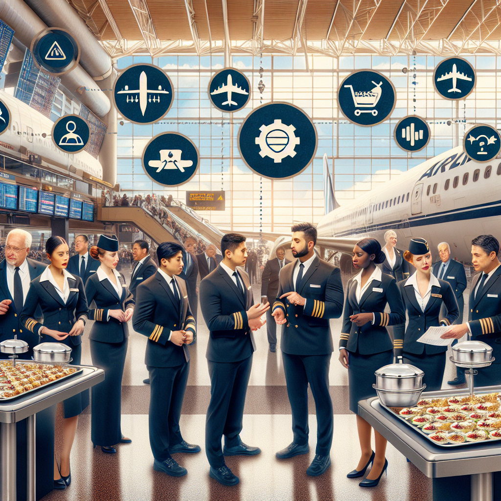 200+ United Airlines Flight Attendants Fall Sick After Meal