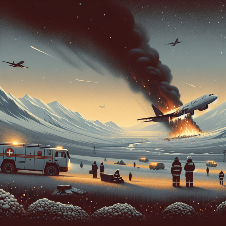 42 Dead in Azerbaijan Airlines E190 Crash in Kazakhstan