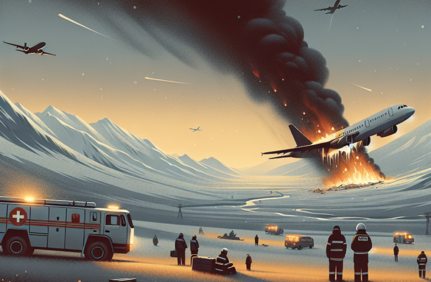 42 Dead in Azerbaijan Airlines E190 Crash in Kazakhstan