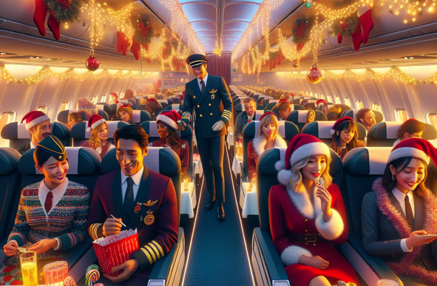 Air NZ to Celebrate Christmas Eve at 35,000 Feet