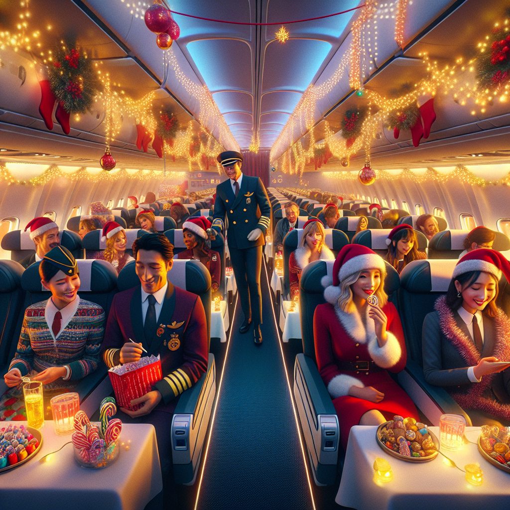 Air NZ to Celebrate Christmas Eve at 35,000 Feet