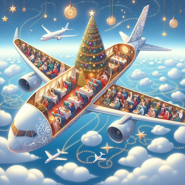Airlines Worldwide Celebrate Christmas 2024 Festivities