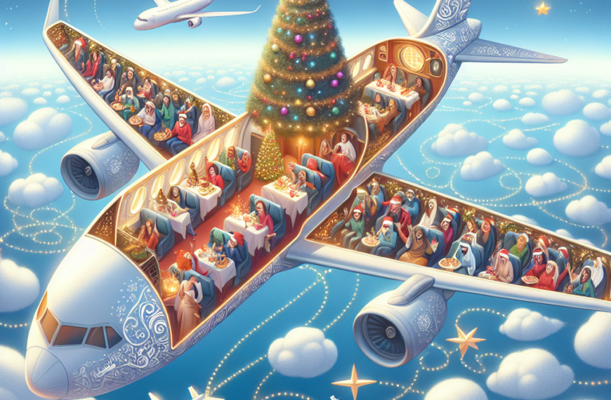 Airlines Worldwide Celebrate Christmas 2024 Festivities