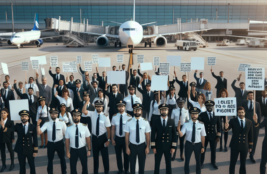 Allegiant Air Pilots Picket in Des Moines for Job Improvements