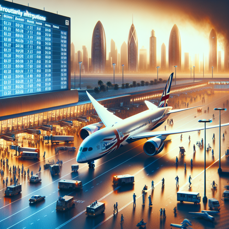 British Airways Halts London-Abu Dhabi Flights Due to 787 Issues