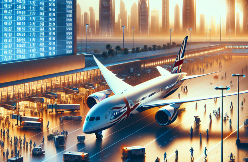 British Airways Halts London-Abu Dhabi Flights Due to 787 Issues