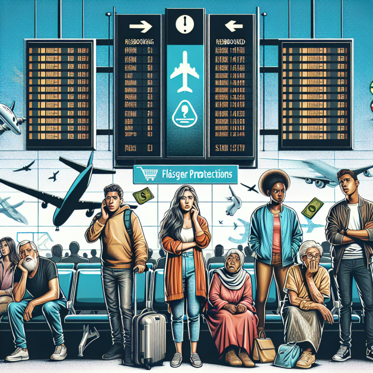 DOT Unveils New Rules for Passengers Stranded by Flights