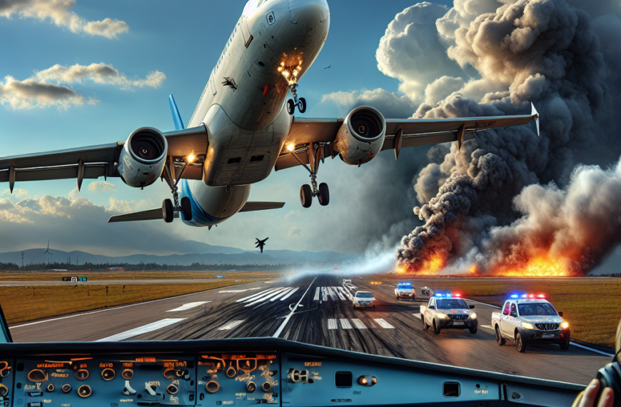Emergency Landing in NYC After American Airlines A321 Engine Fire