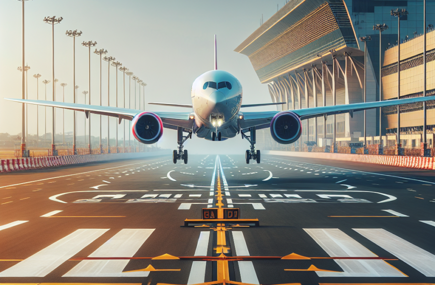 IndiGo Conducts First Test Landing at Noida International Airport