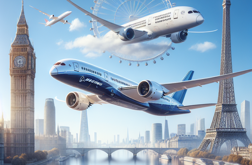 IndiGo Leases Boeing 787 for New London and Paris Routes