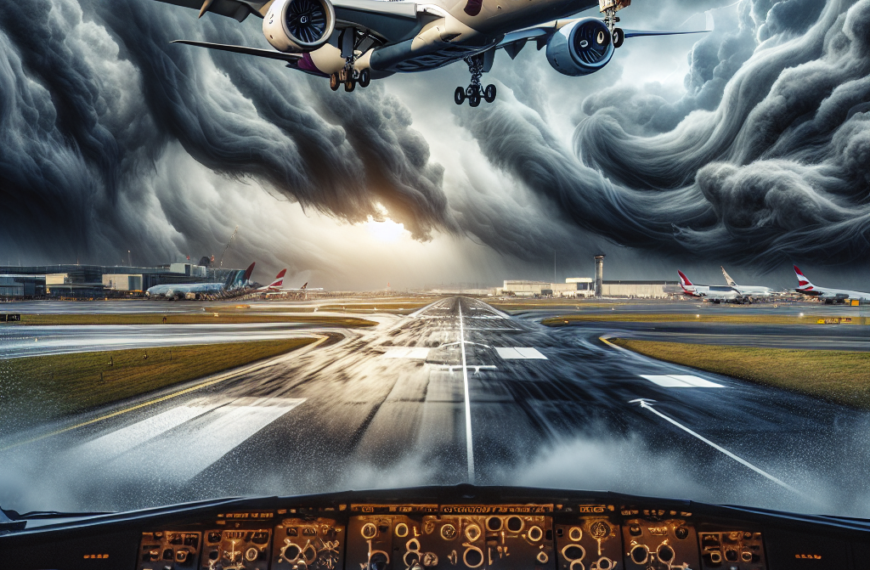 Malaysia Airlines A350 Pilots Praised for Tough London Landing