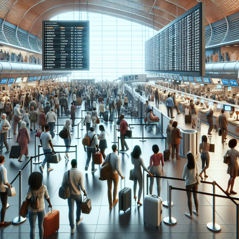 Navigating the Crowds: Tips for Stress-Free Travel in Busy Airports
