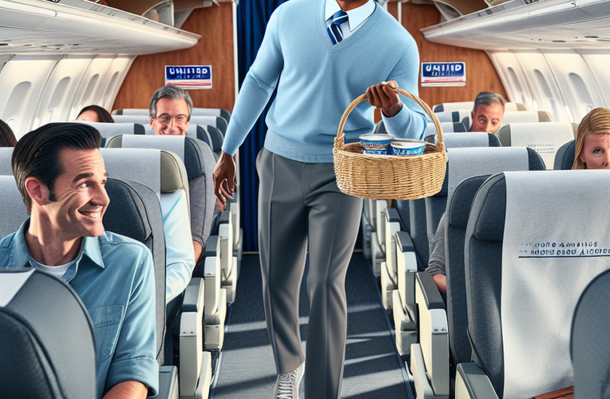 Pete Buttigieg Serves Passengers During United Flight Delay