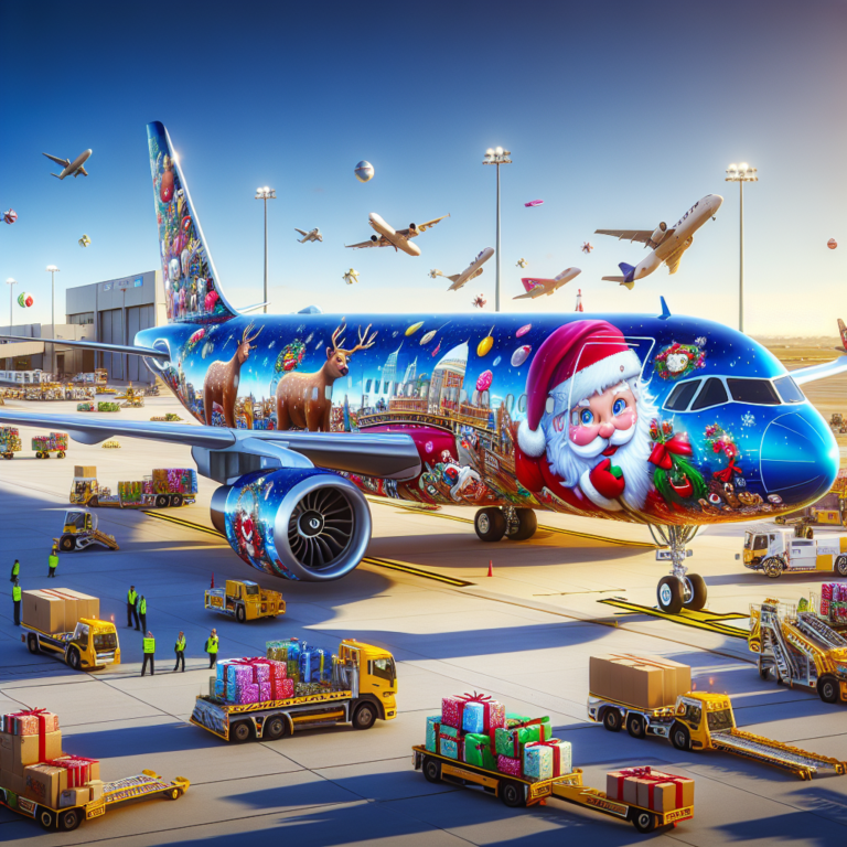 Qantas Freight Unveils Festive A321 Freighter Design