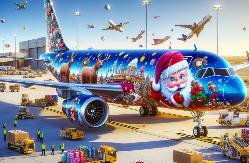 Qantas Freight Unveils Festive A321 Freighter Design