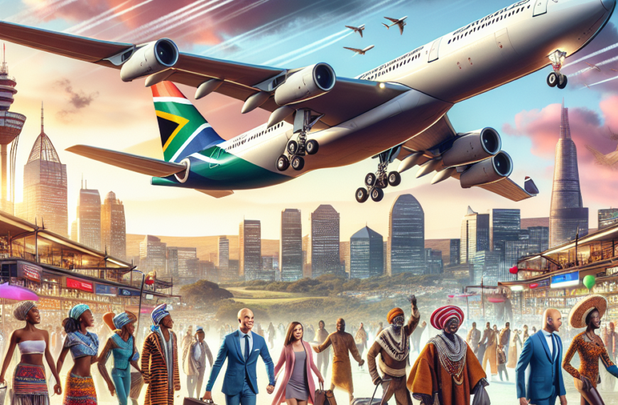South African Airways Expands Johannesburg-Perth Flights