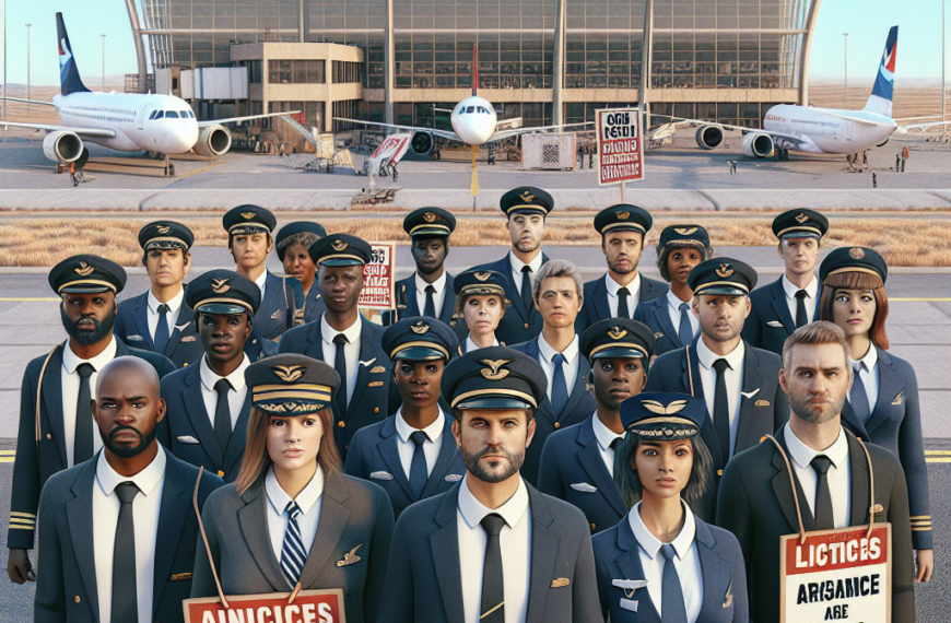 South African Airways Pilots Launch Nationwide Strike