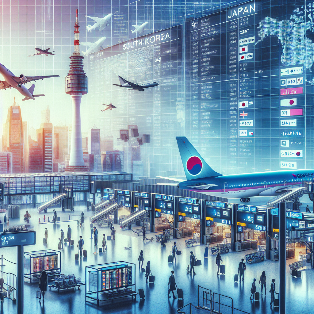 South Korean Airlines Surpass Japanese Rivals on Korea-Japan Routes