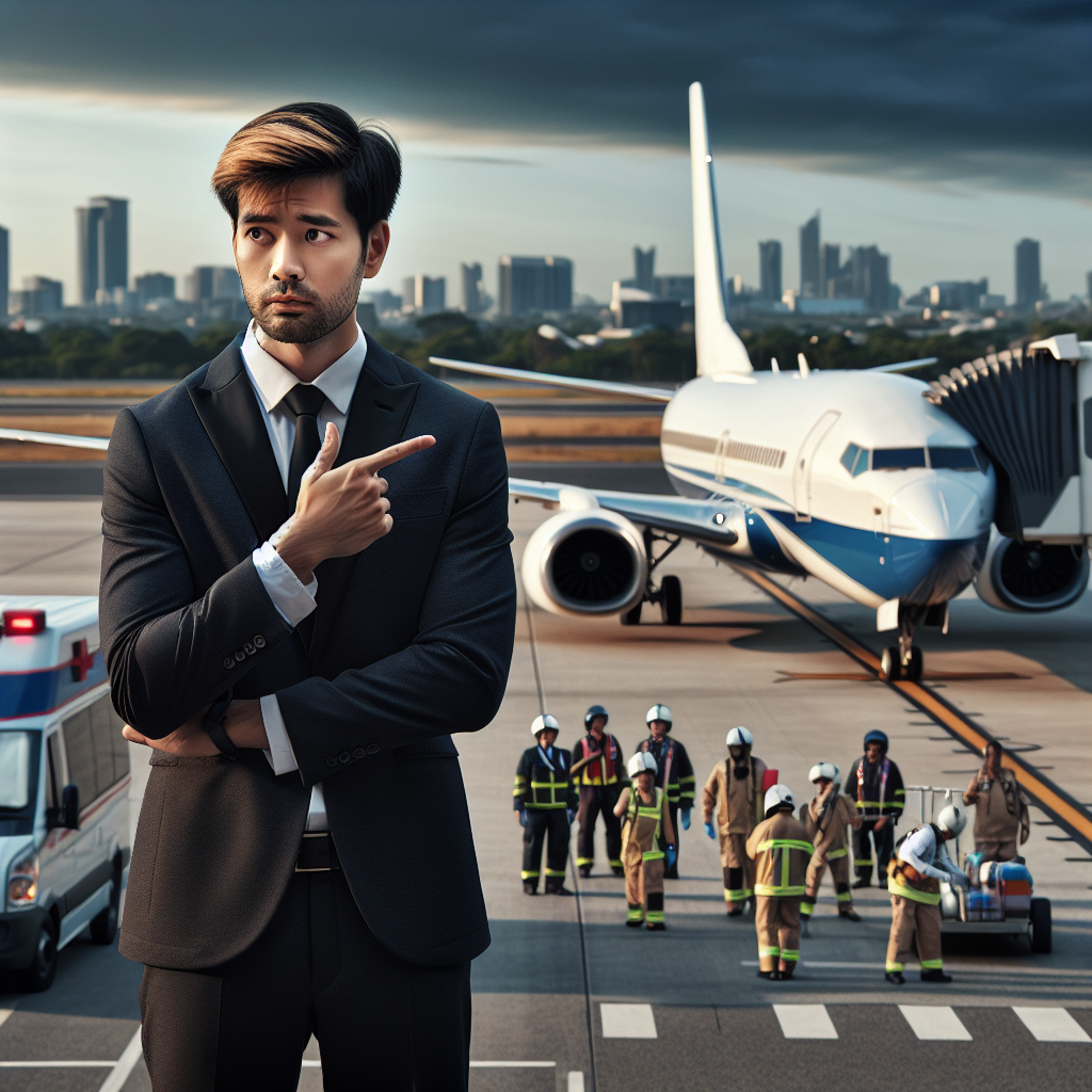 TUI Flight Attendant Seriously Injured After Falling From Plane