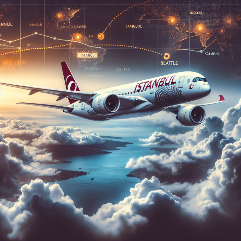 Turkish Airlines A350 Flight from Istanbul to Seattle Turns Back