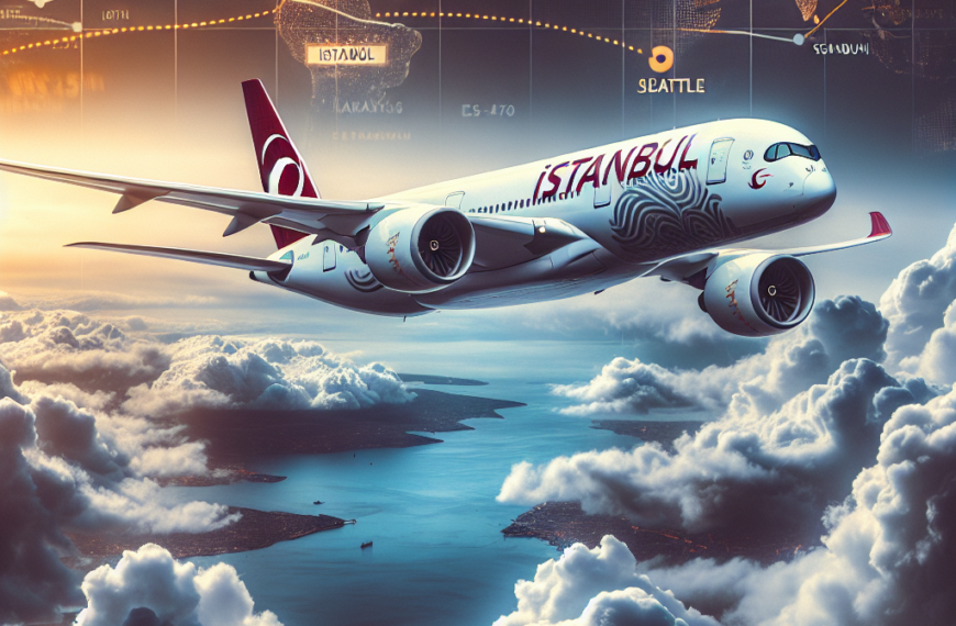 Turkish Airlines A350 Flight from Istanbul to Seattle Turns Back