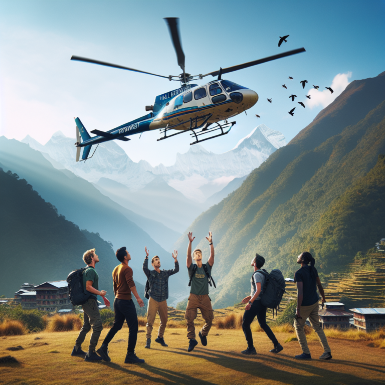 US Helicopter with 5 on Board Makes Emergency Landing in Kathmandu