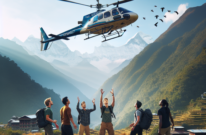 US Helicopter with 5 on Board Makes Emergency Landing in Kathmandu