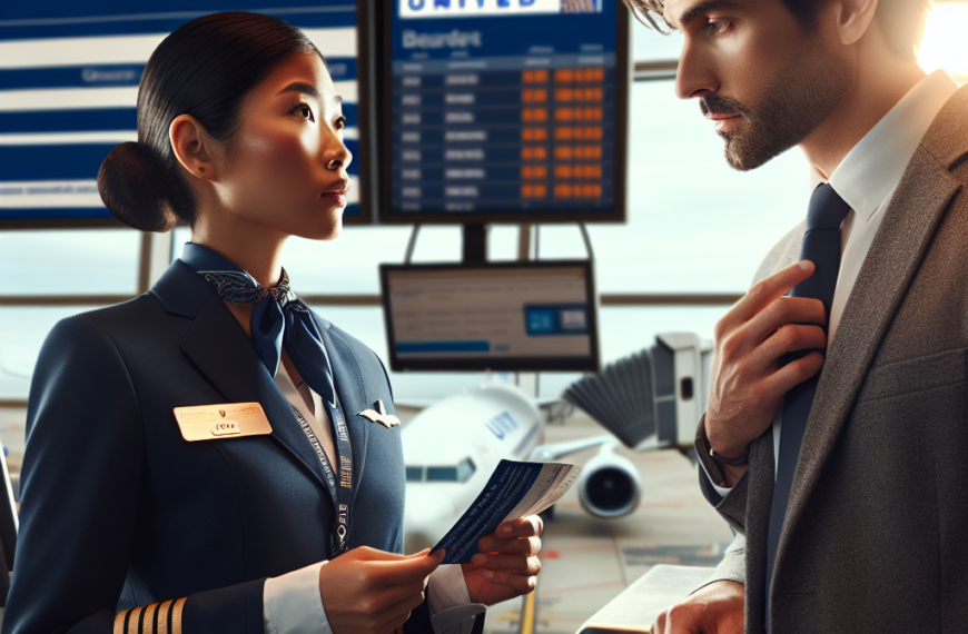 United Airlines Passenger Fakes Injury to Board Flight Early