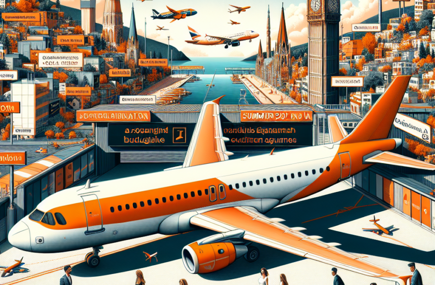 easyJet Expands UK Operations and Fleet for Summer 2025