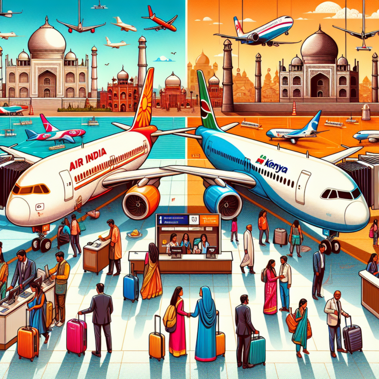 Air India Partners with Kenya Airways for Codeshare Deal