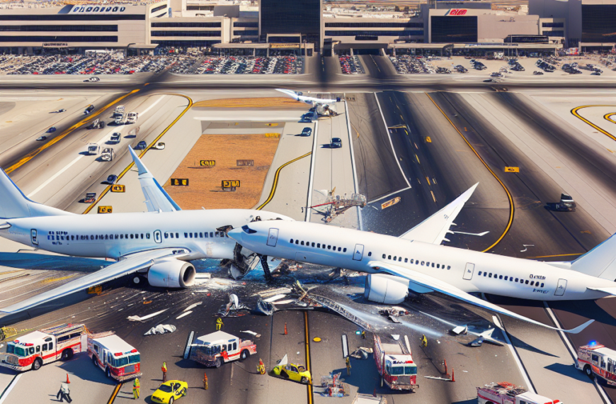 American Airlines 737 Crashes into United 787 at O'Hare