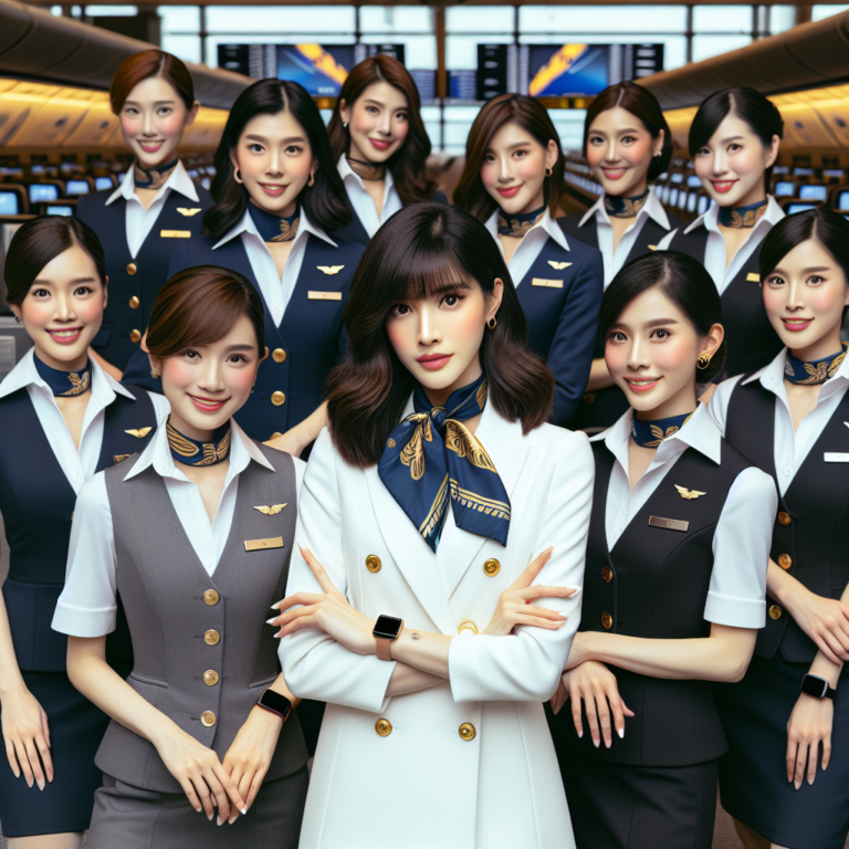 China Airlines Unveils New Pantsuit for Female Cabin Crew