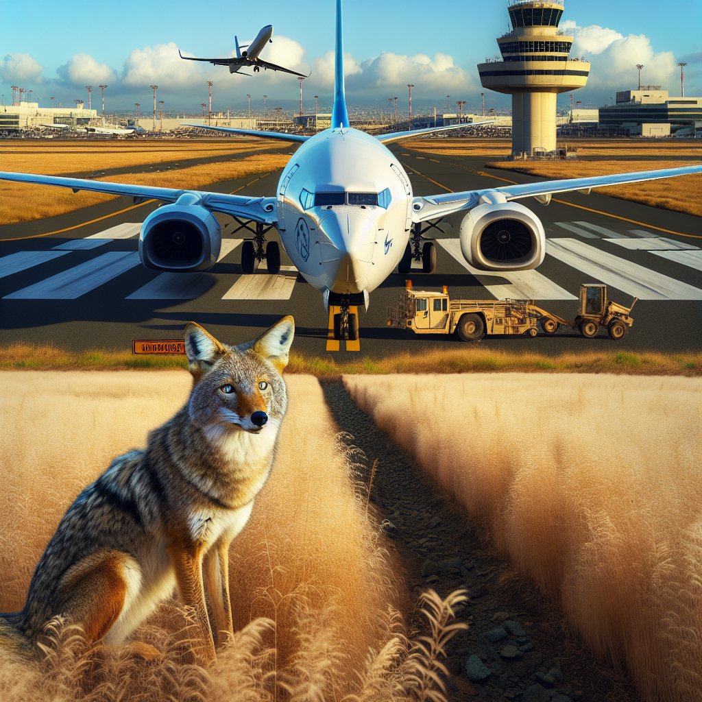 Coyote Hits United Airlines 737 MAX, Flight Returns to Chicago