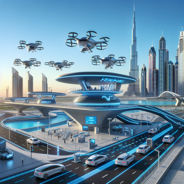 DXV Launches UAE's First Air Taxi Station