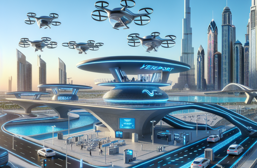 DXV Launches UAE's First Air Taxi Station