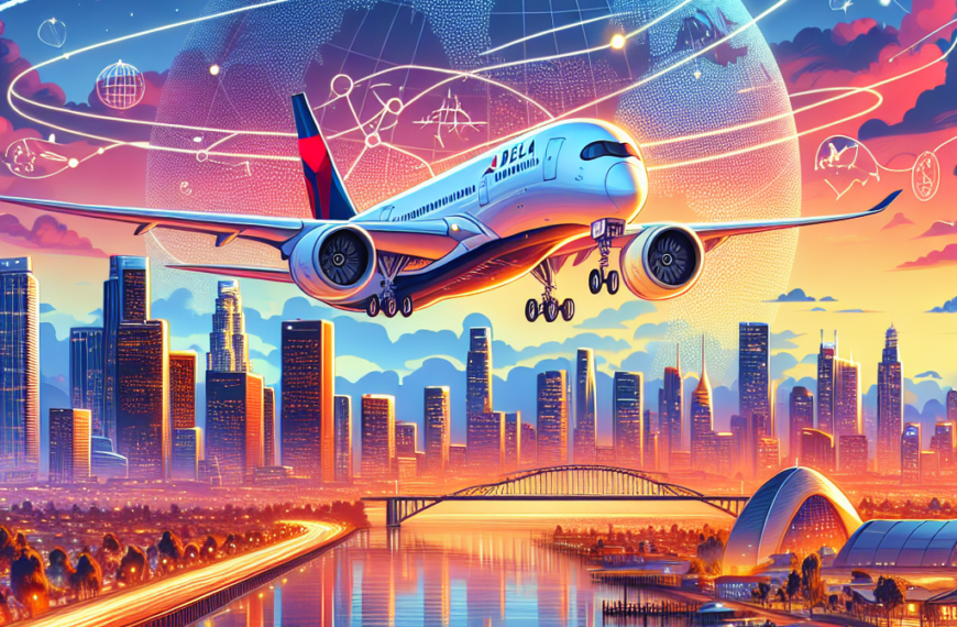 Delta Unveils New A350 Flights from LA to Melbourne